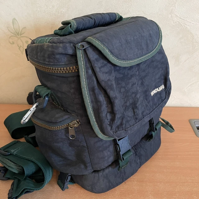 Vanguard Camera Camcorder Video Backpack Bag Case Nylon Blue Green 23x16x28cm
