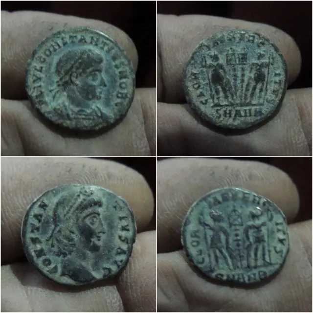 Lote De  Monedas Romanas Identificar