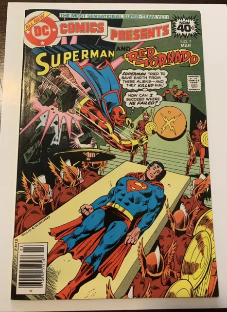 DC Comics Presents 7 Bronze Age Superman Red Tornado, VF/NM (9.0)