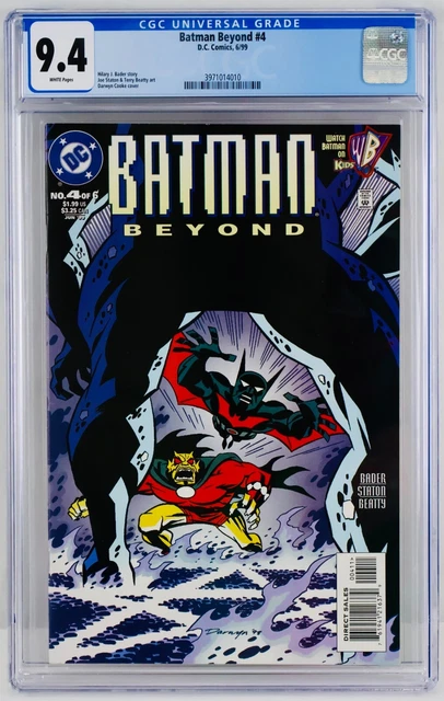Batman Beyond #4 CGC 9.4 White Pages 1999 DC Comics NM No Reserve!