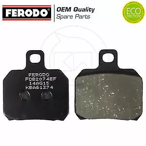 Ferodo ECO Friction Rear Brake Pad fits APRILIA RSV 1000 2000 2001 - 2005 2006 2