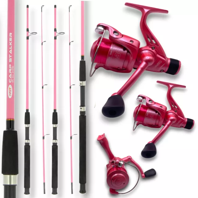 PINK FISHING ROD. 7 ft 2 Sections. Great for spinning or general