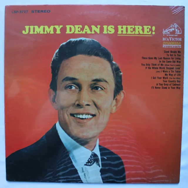 JIMMY DEAN-JIMMY DEAN Is Here!- 1967 Country Stereo Sealed $9.99 - PicClick