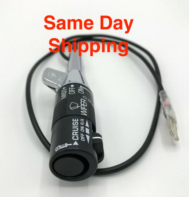 CHROME CRUISE CONTROL Windshield Wiper Arm Lever Switch for Chevy Truck