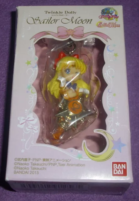 1x Sailor Moon Twinkle Dolly Anhänger Keychain Venus Wave 1 OVP Bandai 2015