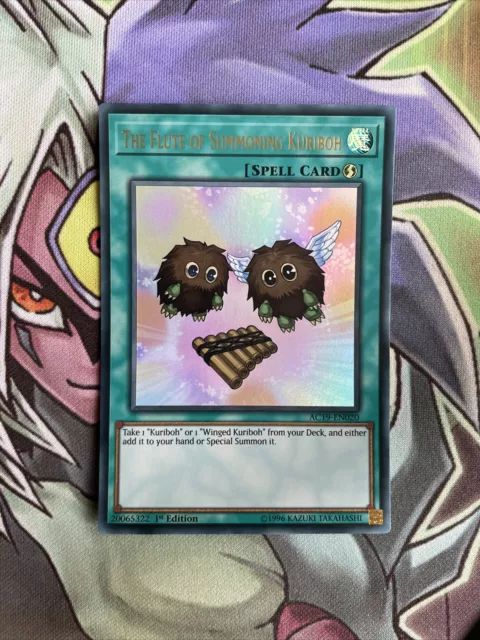 AC19-EN020 The Flute Of Summoning Kuriboh Ultra Rare 1st Edition NM Yugioh Card