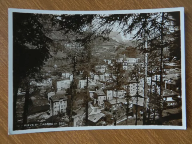 20098) Belluno Provincia Pieve Di Cadore Panorama Non Viaggiata