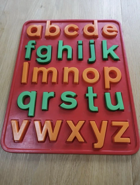 MOTHERCARE VINTAGE KIDS Educational Alphabet Puzzle Toy