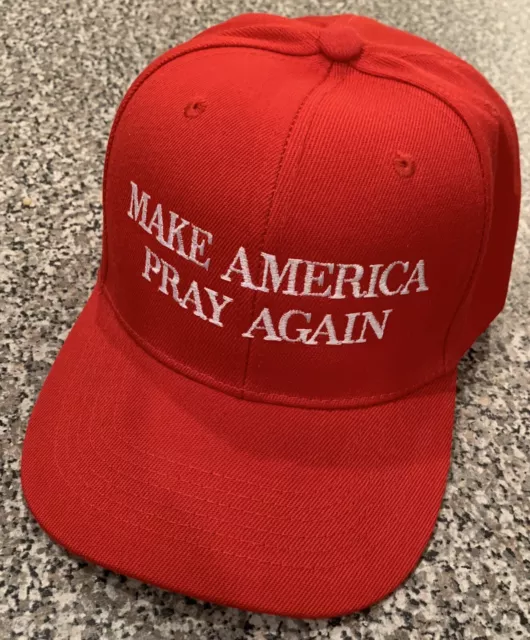 Donald Trump MAKE AMERICA PRAY AGAIN Hat USA MAGA 2024 MAKE AMERICA GREAT AGAIN