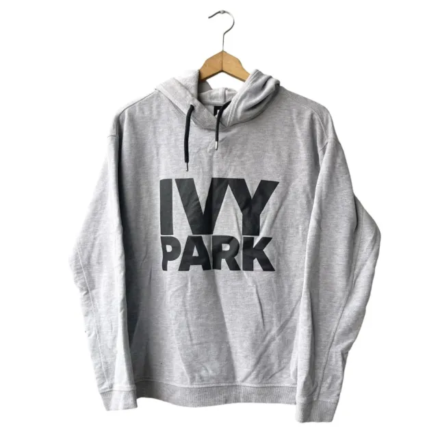 Ivy Park Hoodie Men’s Size Small Gray Sweatshirt Streetwear  Hip hop Music Rap