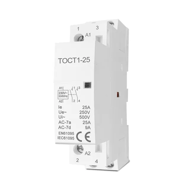 Energiesparendes TOCT1 2KEINE DIN Schiene AC Schütz für 220V230V Schaltungen z