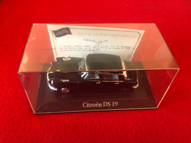 Citroën DS 19 Charles De Gaulle (1960) 1/43 Atlas