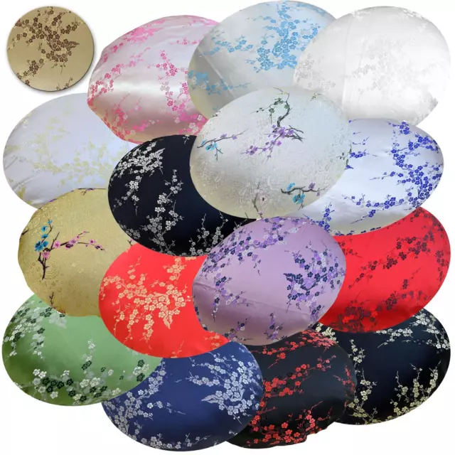 Round Shape Cover*Chinese Rayon Brocade Floor Chair Seat Cushion Case *BL10