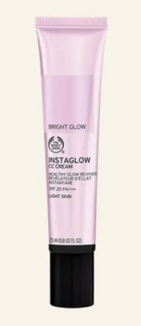 Crema The Body Shop Instaglow CC SPF20 PA +++ Brillo Brillante*Rango Descontinuado*