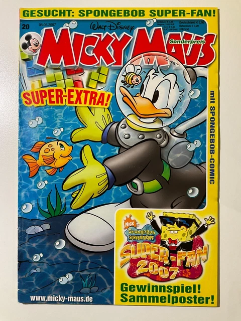 Micky Maus - Heft Nr. 20/2007 - (08.05.2007) - Zustand 2