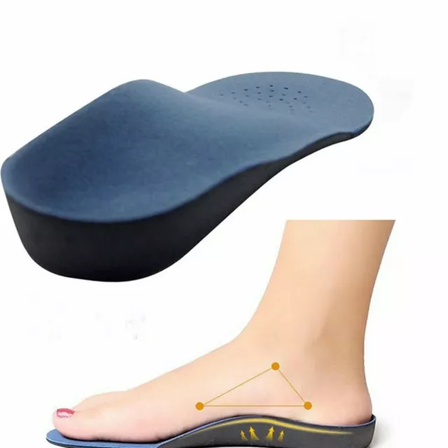 Orthotics Memory Foam Arch Relief Pain Support Shoe Insoles Insert Pads Cushion