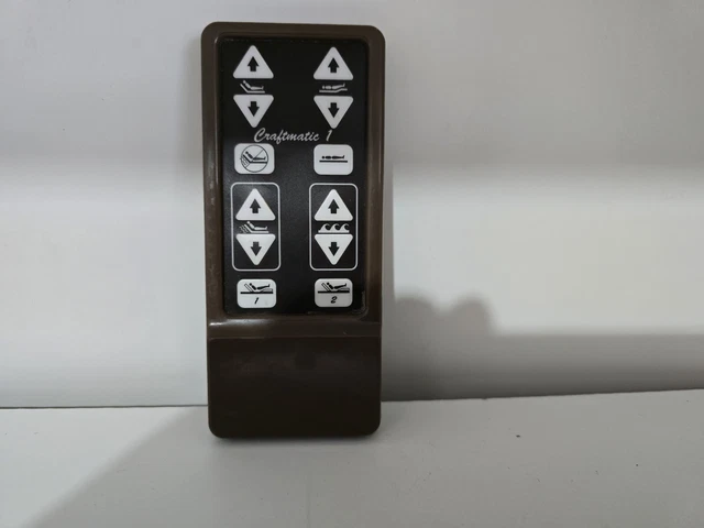REMOTE CONTROL REPLACEMENT for Craftmatic 1 Adjustable Bed Works! £25.