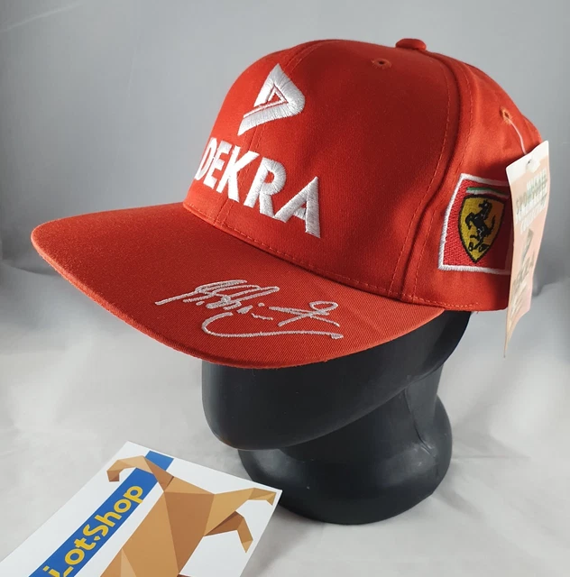 Michael Schumacher Ferrari DEKRA F1 Formula One 1 Vintage Rare Snapback Hat Cap