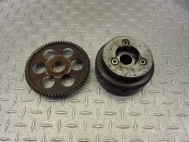 1995 82-01 Kawasaki KZ1000 Police KZ1000P OEM Flywheel Fly Wheel Starter Clutch