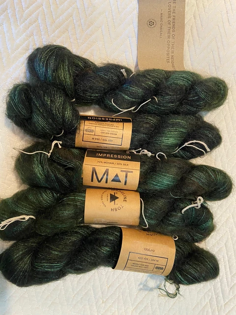 5 Hanks Madeline Tosh Hand dyed yarn