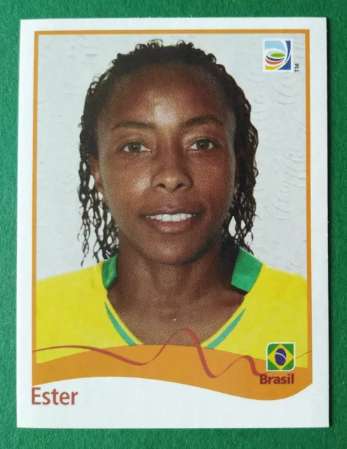 Panini Sticker 262 Ester Brasil FIFA Women's World Cup 2011 Germany