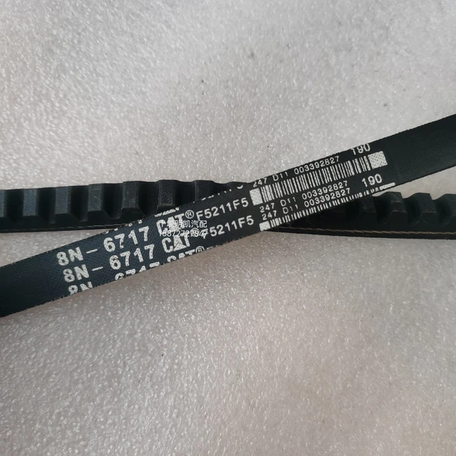 1PC NEW 8N-6717 For CAT Engine Excavator Fan Belt #H62XB YD