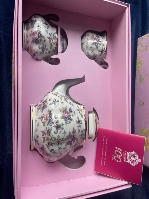 Brand New Royal Albert 3Pcs Tea Set