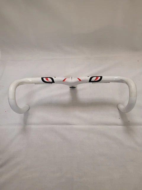 Guidon Intégré Carbone Pinarello Most Talon - Une Pièce, Drop Bar Rouge