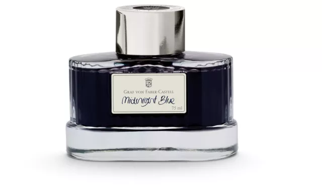 Graf von Faber-Castell Tintenglas Midnight Blue