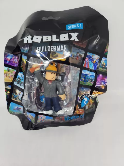 Roblox Series 1 Builderman 3 Mini Figure Includes Online Item Code Loose  Jazwares - ToyWiz
