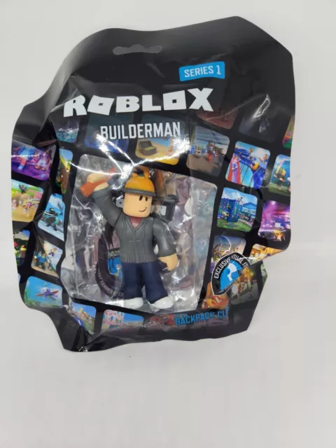 Roblox Series 1 Builderman 3 Mini Figure No Code Loose Jazwares - ToyWiz