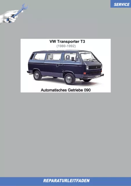VW Transporter T3 (79-92) Reparaturanleitung Automatikgetriebe 090