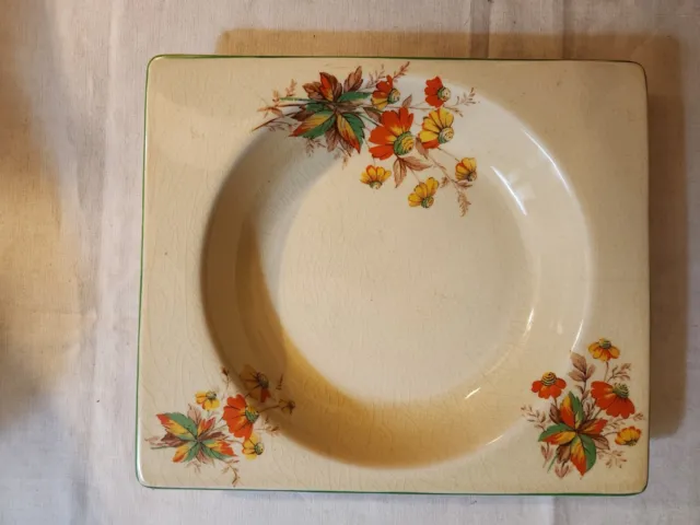 Royal Staffordshire 1930's Clarice Cliff Plate: # 784849, The Biarritz