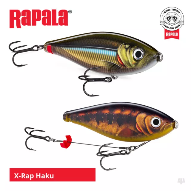 Rapala X-Rap Haku Lures - Pike Muskie Zander Catfish Predator Fishing Tackle