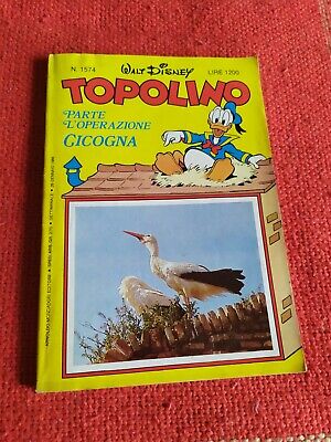 Topolino Libretto 1574 - 26 Gennaio 1986 - Walt Disney - Mondadori