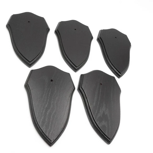 5 Pieza Escudo de Trofeo Forma Af 19CM X 11CM Oscuro para Ciervo 3