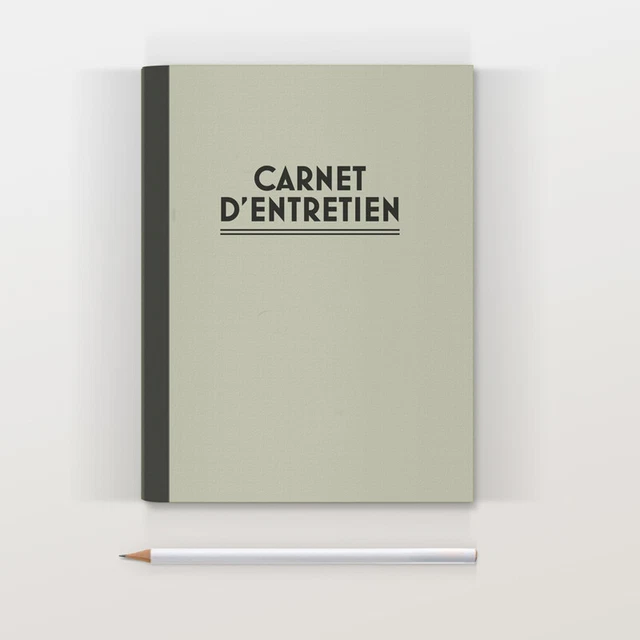 Carnet d'entretien Citroen Fiat Peugeot Renault couleur gris clair