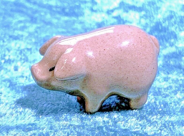 Hagen-Renaker Sister (Standing) Pig, A-370, '74-'82, 3/4"T