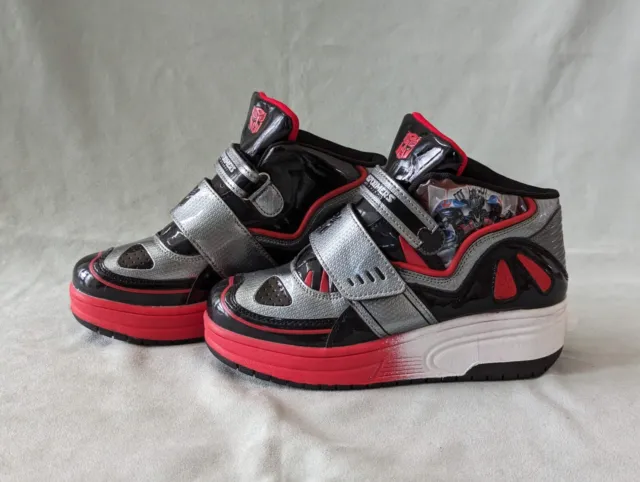 Hasbro Transformers Roller Wheeled Rolling Shoes Boys Sz 6.5