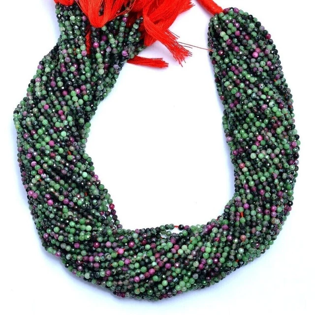 Perle Goutte à Facettes Rubis Etoilé 5A | Rubis | Perle pierre naturelle - My Roller Stone