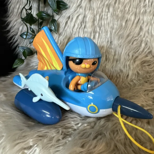 Fisher-Price Octonauts Gup-R Sailfish Swordfish Vehicle w Kwazzii Helmet