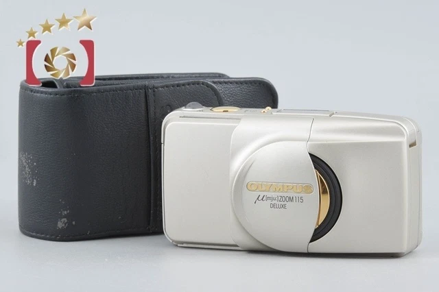 OLYMPUS Μ[MJU:] ZOOM 115 Deluxe Compact Film Camera Used Good