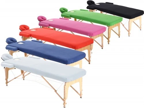 Set De Draps En Coton Pour Table De Massage Pliante - Housse De Protection - Neuf