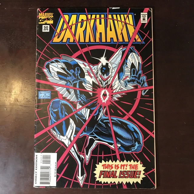 Darkhawk #50, Final Issue, Marvel Comic 1995