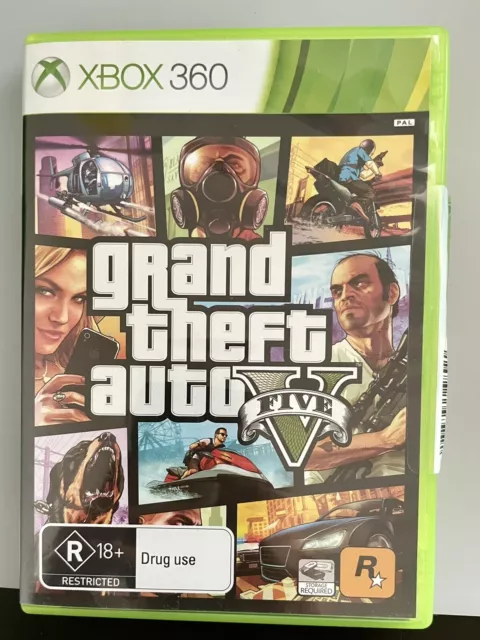 GRAND THEFT AUTO V (Microsoft Xbox 360, 2013) $11.99 - PicClick AU