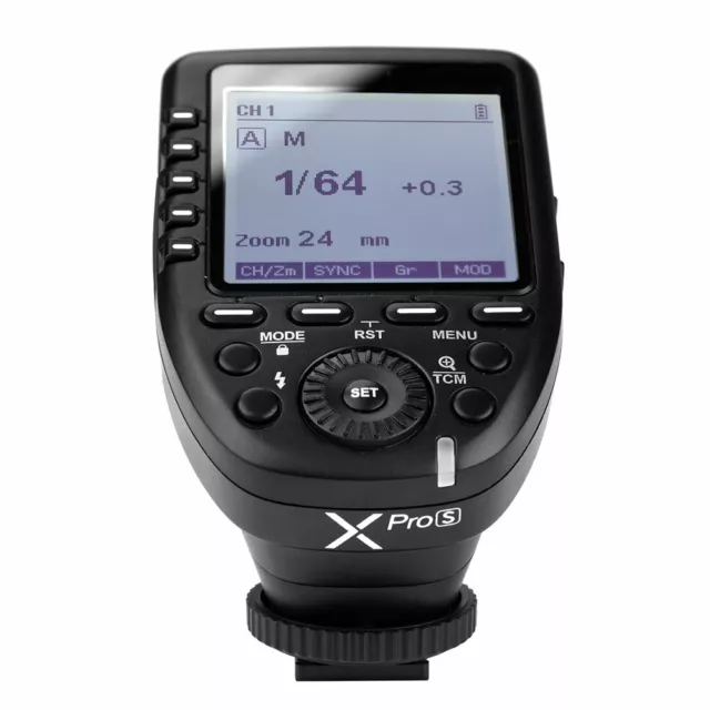 AU GODOX XPro-S 2.4G TTL HSS Wireless Trigger Transmitter For Sony New MI Camera 2
