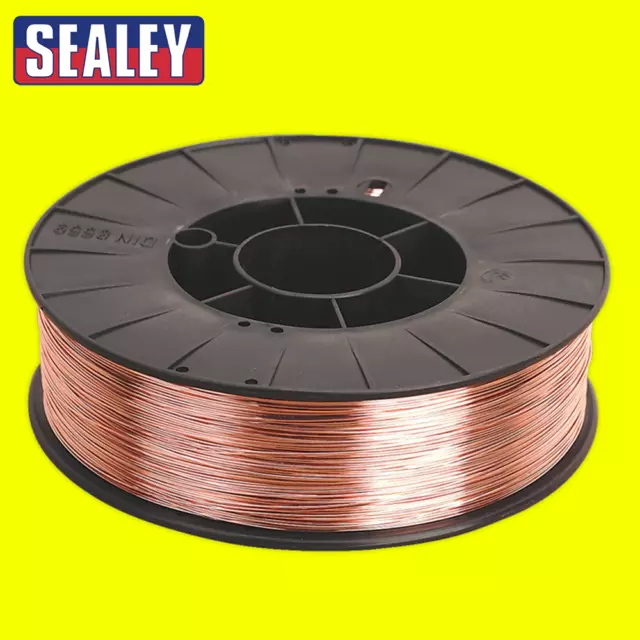 Sealey MIG/777708 Welding Wire Mild Steel MIG A18 Grade 5.0kg 0.6mm