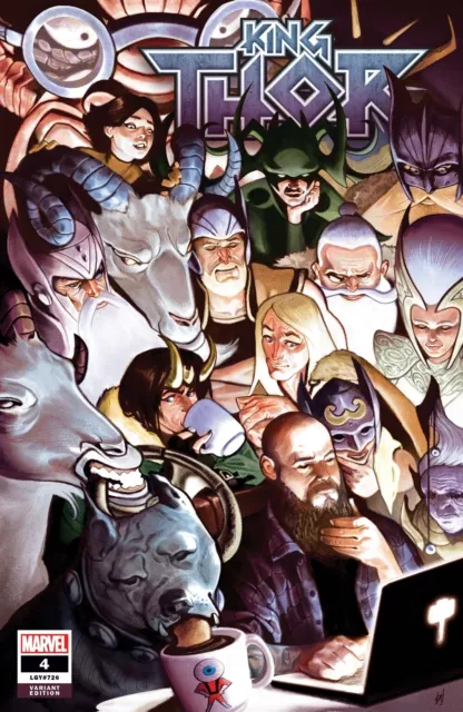 King Thor #4 Michael Del Mundo Variant Cover (B) Marvel Comics December 2019