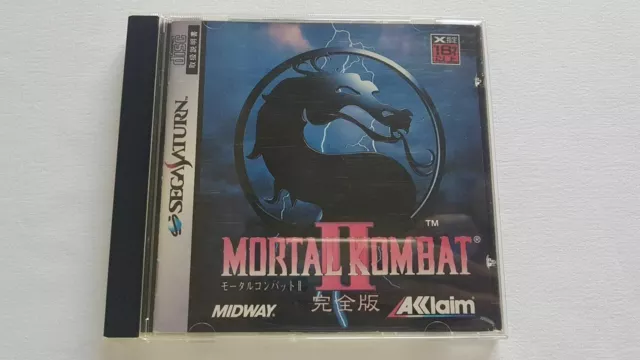 Mortal Kombat II Sega Saturn VGC NTSC-J