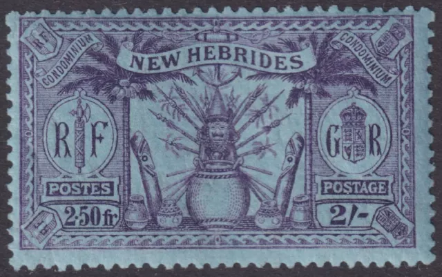 British New Hebrides 48  Mint Never Hinged Og ** No Faults Very Fine! - Joy